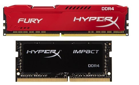  DDR4- HyperX Impact  FURY    AMD