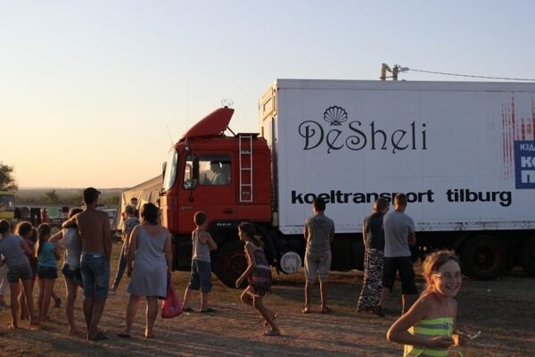 Гуманитарный груз Desheli доставлен в пункты временного размещения беженцев в Ростове-на-Дону