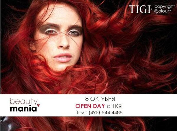 beauty ♥ mania: 8   OPEN DAY c TIGI. , ,     !