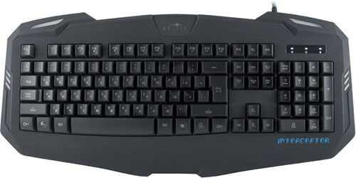 Игровая клавиатура с подсветкой Oklick 730G INTERCEPTOR