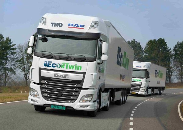 Компания DAF в сотрудничестве с TNO презентовала проект EcoTwin