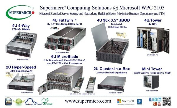 Supermicro  6  4U 4- 96x DIMM SuperServer   720  4U 90x 3,5