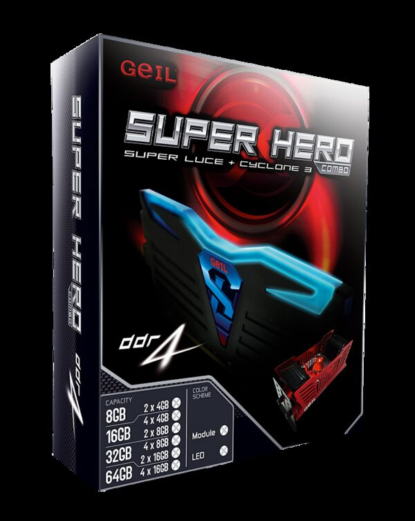 GeIL SUPER HERO Combo   