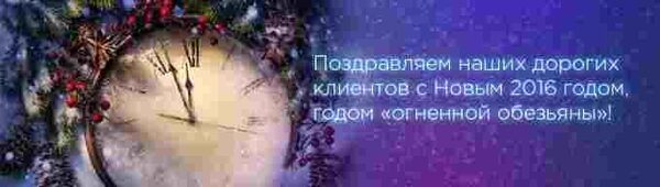 «Мистер Ландри» поздравляет с Новым, 2016 годом «огненной обезьяны»!