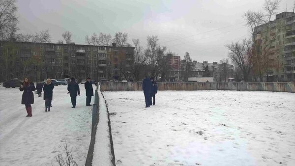 Инспекторы Госадмтехнадзора проверили хоккейные площадки в Орехово-Зуевском районе