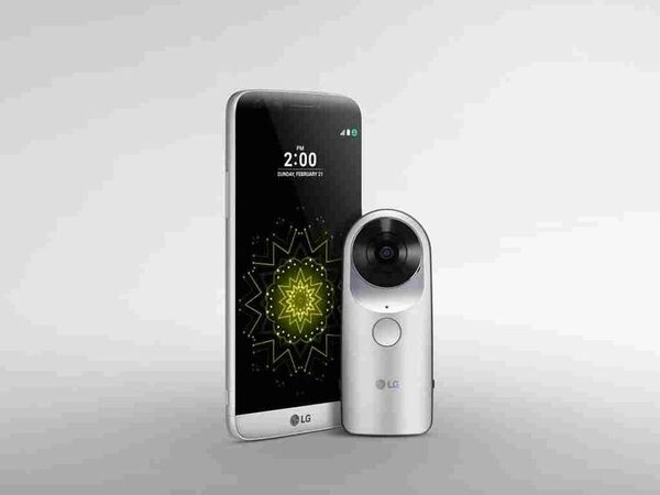 С помощью устройства LG 360 CAM и приложения Google Street View пользователи могут с легкостью создавать и делиться панорамными фото и видео