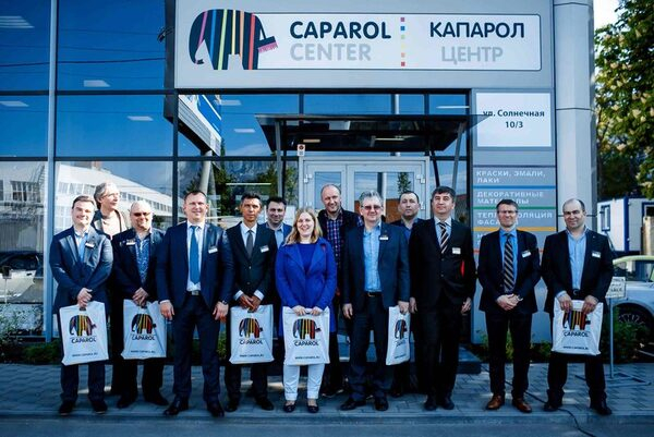 ���������� ������������� ������������� ���������� � ������ Caparol ������ ������� ������������� CAPAROL CENTER � ���������� � ����������������� �����