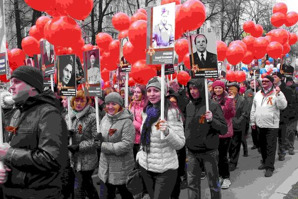 Сотрудники «Кузбассэнергосбыта» приняли участие в шествии Бессмертного полка