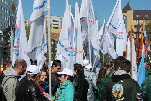 Тюменские активисты ОНФ приняли участие в праздновании Дня Великой Победы