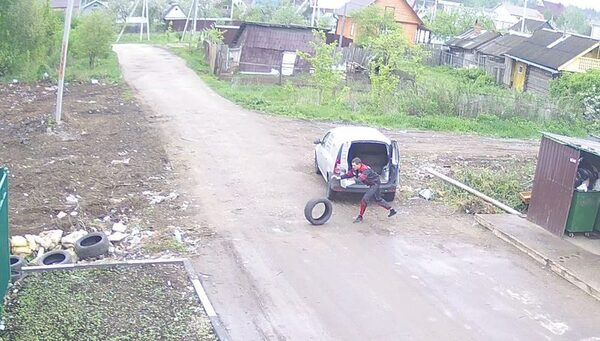 Задержать нарушителя инспекторам помогла видеокамера