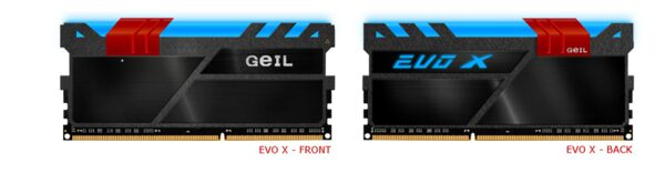 Модуль памяти GeIL DDR4 EVO X с технологией HILM™ – Hybrid-Independent-Light-Module