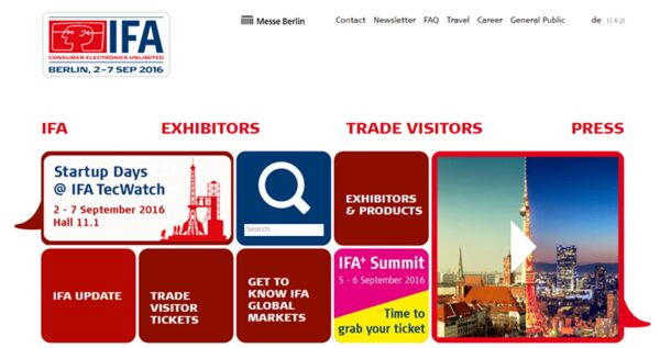   EET Europarts   IFA Berlin 2016