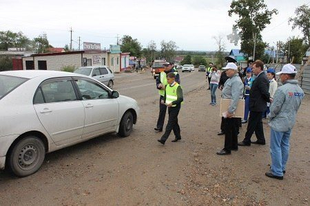 ОНФ в Амурской области в преддверии Дня знаний провел акцию по безопасности дорожного движения