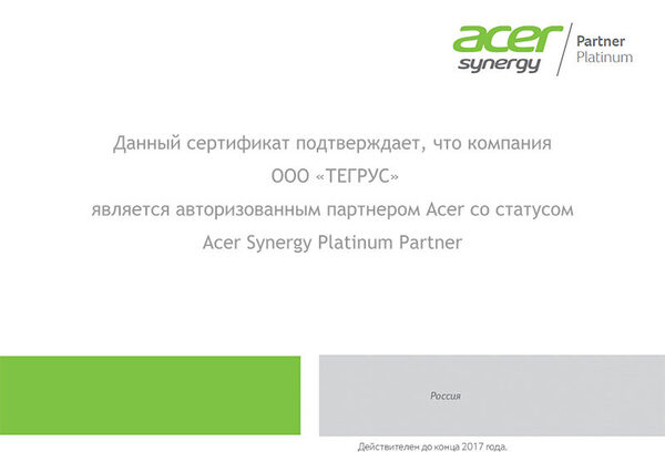 TEGRUS        Acer Synergy