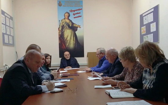 Заседание ректората НИЕВ