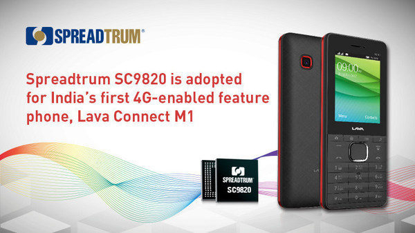  LTE SoC  Spreadtrum        4G - Lava Connect M1