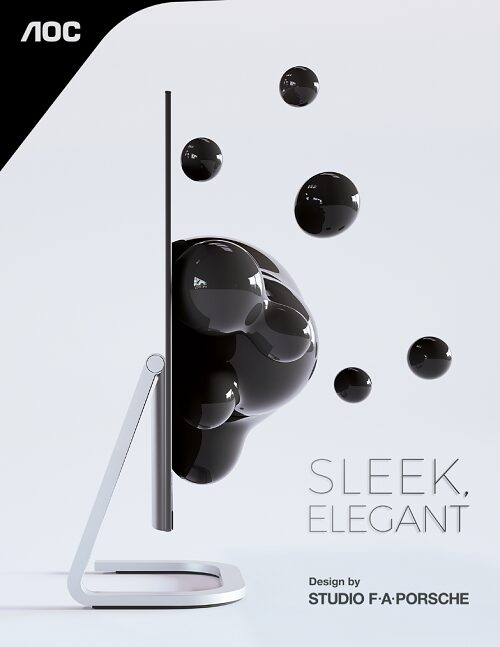 ������������� ������ � �������� �������� �����������: ����� �������� �� AOC � Studio F. A. Porsche