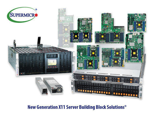 Supermicro     X11 Server Building Block Solutions      Intel Xeon