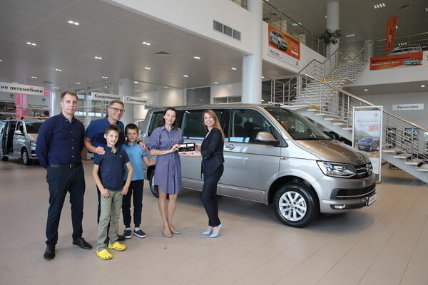 ���������� ������� ������� �������� ����� ����������� ���������� Volkswagen Multivan