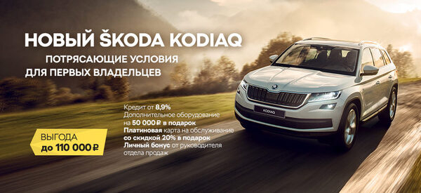 ����� ŠKODA Kodiaq: ����������� �� ������ ����!