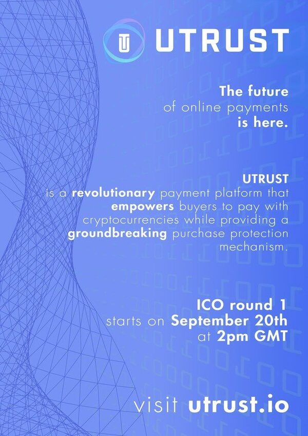   UTRUST     ICO    90   1,5 . . 