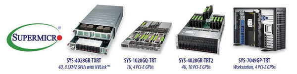 Supermicro       NVIDIA Tesla V100