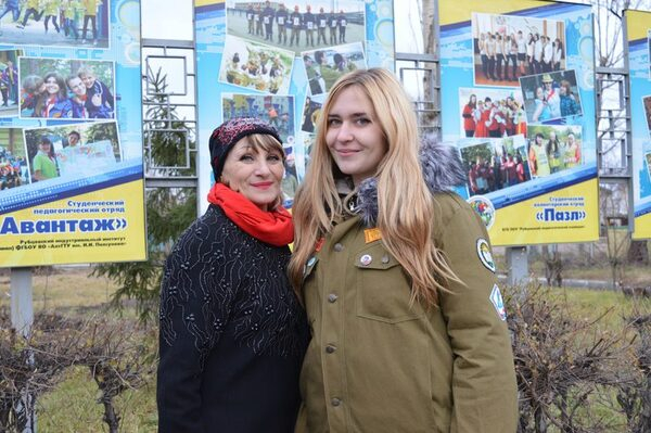 Студенты Рубцовского института (филиала) АлтГУ на торжественном мероприятии «Комсомол - моя судьба»