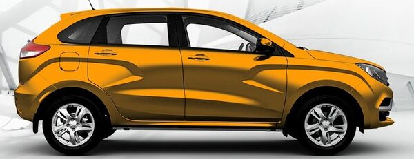 ����� ���������� ���������� ������������� � ���������  ��������� Lada Vesta � XRay