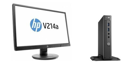 ����� �� ������! ����� ������������ ������������ ���������� �� � ��������� � ��������� ����� HP Bundle 260 G2.5 Mini + HP Monitor V214� 20,7-in + Quick Release