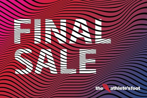 FINAL SALE:   60%    The Athletes Foot