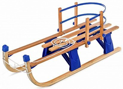 Новинка от Amaru  – складные деревянные санки Small Rider Fold Compact