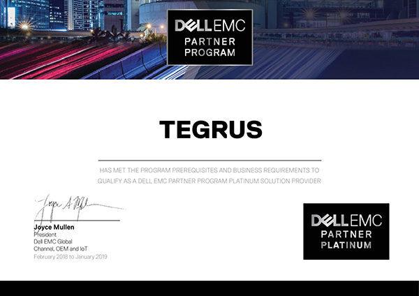 TEGRUS   Dell EMC  