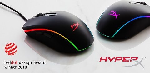 HyperX начинает поставки Pulsefire Surge – новой игровой мыши с RGB-подсветкой
