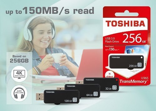 Toshiba представляет новые флеш-накопители U365