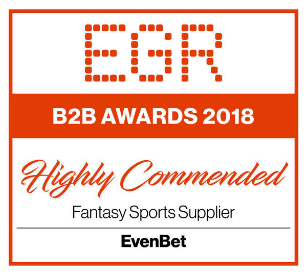     EvenBet Gaming      EGR B2B Awards 2018
