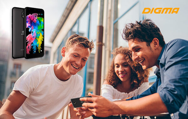 Очевидное преимущество: представлен смартфон DIGMA Trix 4G