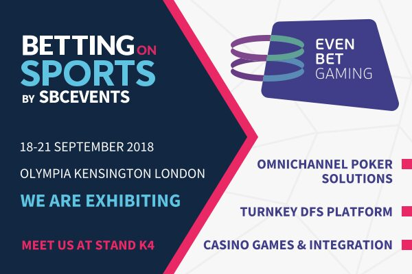  EvenBet Gaming       Betting on Sports 2018  