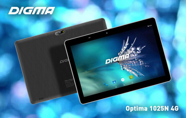 DIGMA Optima 1025N 4G: творчество начинается здесь
