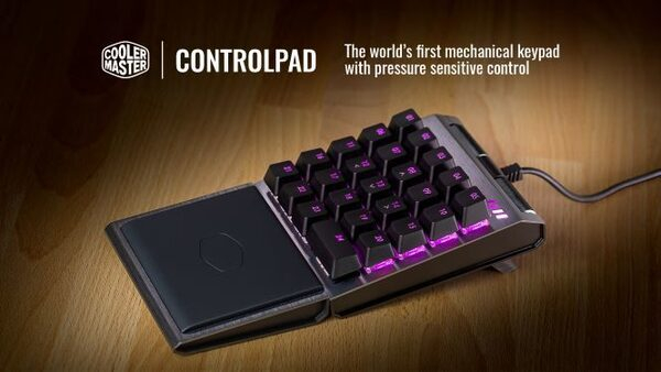 Cooler Master выводит на Kickstarter первый в мире аналоговый кейпад