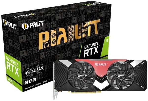 Palit представляет новую видеокарту GeForce RTX 2070 Dual