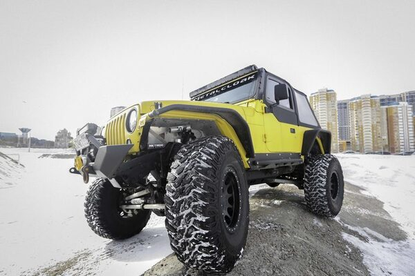 ����������� �������� � ����� ����� Jeep