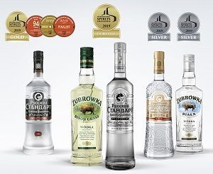      Platinum  Żubrówka Bison Grass     International Spirits Challenge