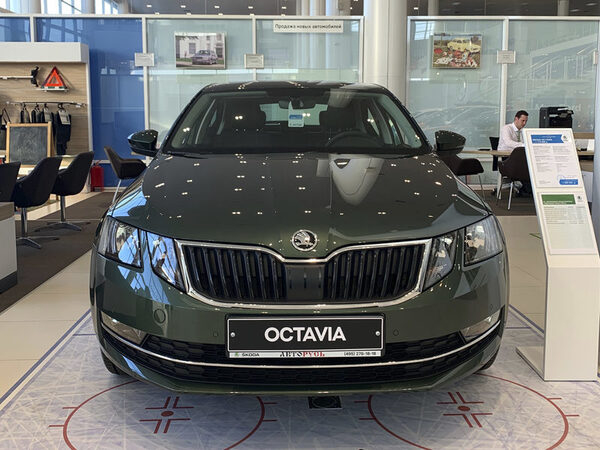 �������� ���� � �������� �������� � SKODA OCTAVIA