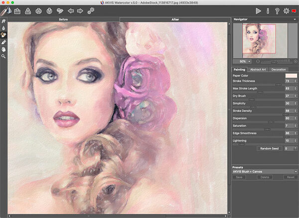  8  AKVIS  : AirBrush 7.0, Charcoal 4.0, Draw 8.0, OilPaint 9.0, Pastel 5.0, Points 5.0, Sketch 22, Watercolor 5.0