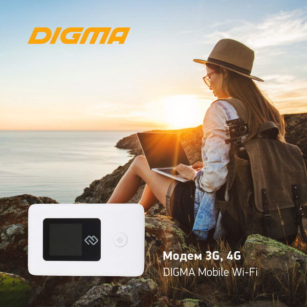   Digma 3G/4G Mobile Wi-Fi: ,   