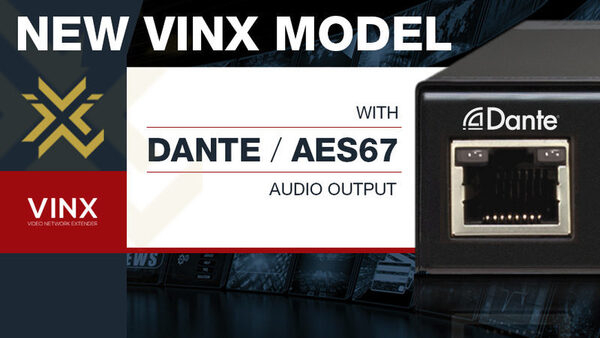   AVoIP  Lightware VINX    Dante / AES67