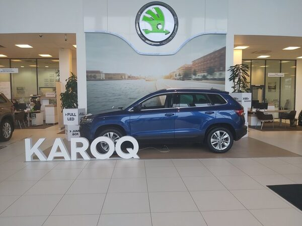 ������ ŠKODA KAROQ ����� ������ ������� � ����� �����