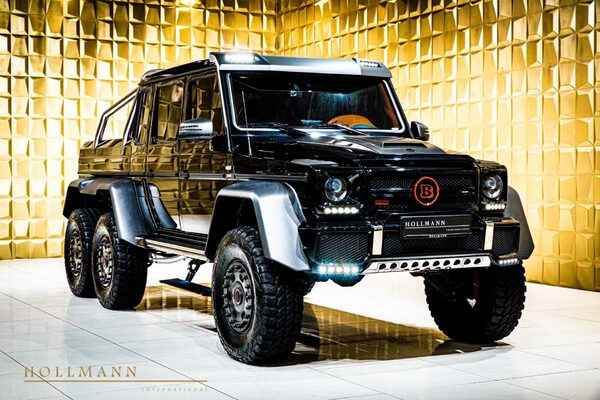 ������� � ������ ���������� Mercedes-Benz G63 AMG 6×6