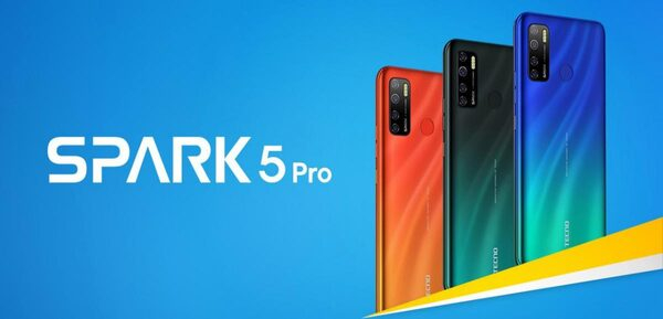 ������������ ������� �� TECNO Mobile: Spark 5 Pro �������� � ���������� �� 3799 ���