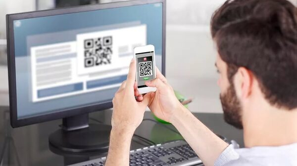 ��������-������� �������� � ������ ������� � �����, ������������ ��������� ��������������� �� QR-���� ����� ������� ������� ��������